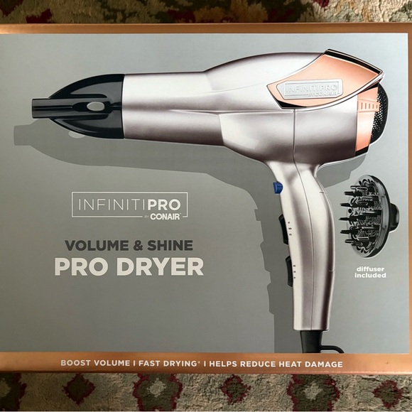 NWT InfinitiPro by Conair Hair Dryer - Picture 3 of 7
